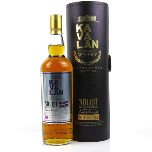 Two Kavalan Solist Peaty Single Cask Exclusive Whiskey