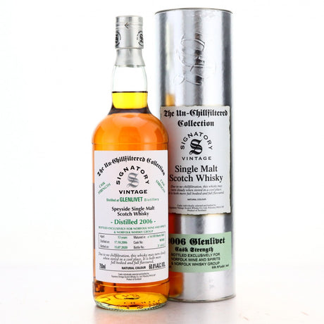 Glenlivet 2006-2020 Signatory Vintage 13 Year Old Speyside Single Malt Scotch Whisky | 700ML at CaskCartel.com