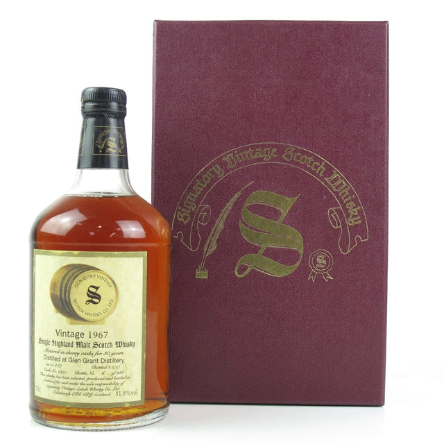 Glen Grant 30 Year Old (D.1967, B.1997) Signatory Vintage Scotch Whisky | 700ML at CaskCartel.com