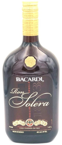 Bacardi Ron Solera Rum 1L