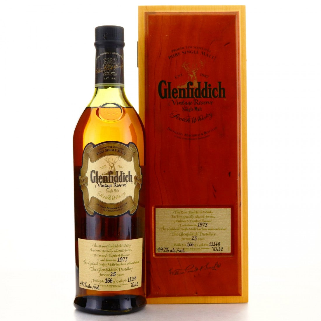 Glenfiddich 1973 Vintage Reserve, 25 Year Old (Cask11148) Scotch Whisky | 700ML at CaskCartel.com