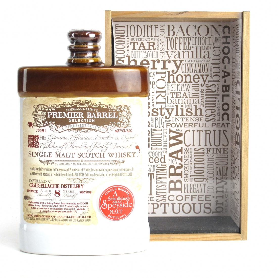 Craigellachie 8 Year Old, Douglas Laing’s Premier Barrel Selection Scotch Whisky | 700ML at CaskCartel.com