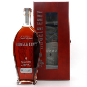 2014 Angel's Envy Cask Strength Port Wine Barrel Finish Kentucky Straight Bourbon Whiskey at CaskCartel.com