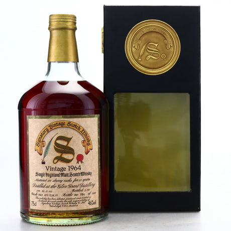 Glen Grant 25 Year Old (D.1964, B.1990) Signatory Vintage Scotch Whisky at CaskCartel.com