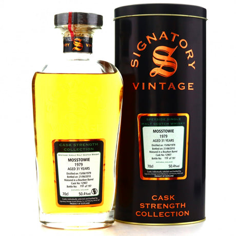 Mosstowie 31 Year Old (D.1979, B.2010) Signatory Vintage Scotch Whisky | 700ML at CaskCartel.com