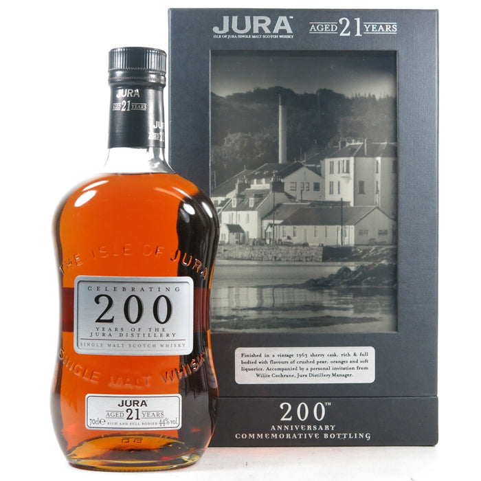 Jura 21 Year Old, 200th Anniversary Scotch Whisky | 700ML