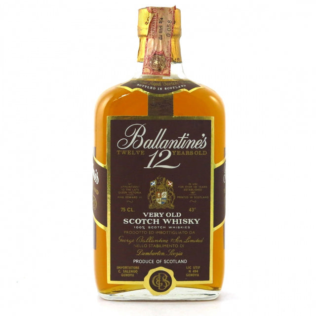 Ballantine’s 12 Year Old (Bottled 1970s/1980s) Very Old Scotch at CaskCartel.com