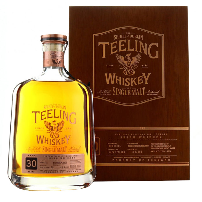 Teeling 30 Year Old Vintage Reserve Irish Single Malt Whiskey