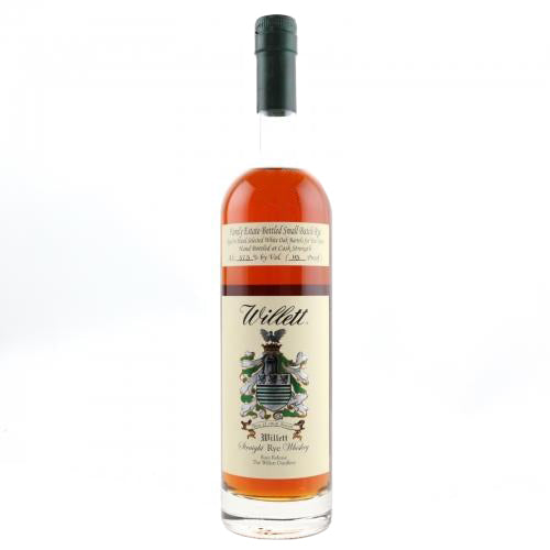 Willett Family Estate Rare Release 10 Year Old Small Batch Cask Strength Straight Rye Whiskey