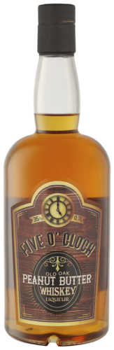 Five O'clock Peanut Butter Whiskey Liqueur | 700ML at CaskCartel.com