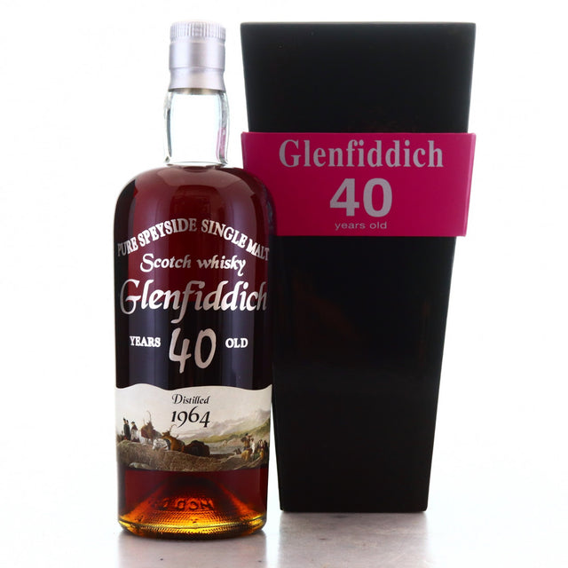 Glenfiddich 40 Year Old (D.1964, B.2005) Silver Seal Scotch Whisky | 700ML at CaskCartel.com
