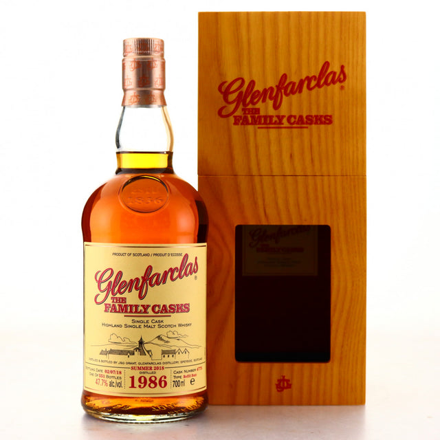 Glenfarclas The Family Casks 1986 (Bottled 2018) Scotch Whisky | 700ML at CaskCartel.com