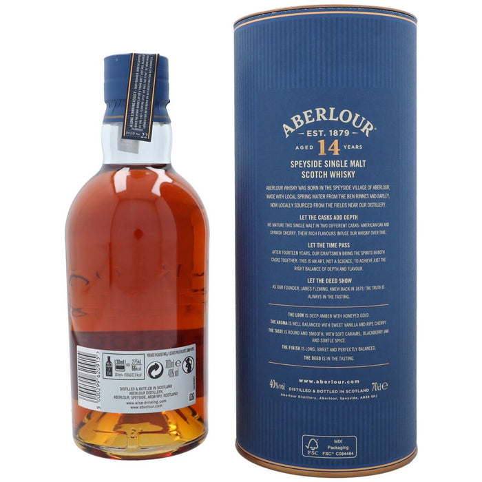 Aberlour 14 Year Old Double Cask Matured Batch No.007 Scotch Whisky | 700ML