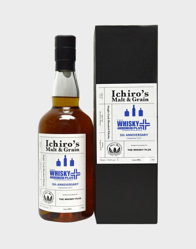 Ichiro’s Malt & Grain “The Whisky Plus” 5th Anniversary Blended Whisky | 700ML