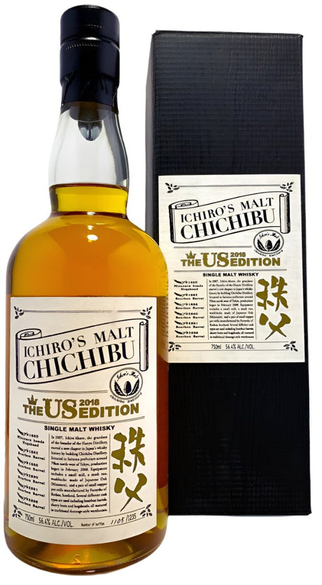 Ichiro's Malt Chichibu The US Edition 2018 Single Malt Whiskey - CaskCartel.com