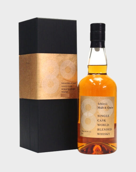 Ichiro’s Malt & Grain 80th Anniversary Bottle Whisky | 700ML at CaskCartel.com