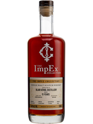 The Impex Collection Blair Athol 15 Year Old Oloroso Sherry Butt # 4255 Speyside Single Malt 2007 Scotch Whisky at CaskCartel.com
