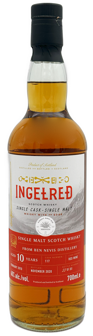 Ingelred Ben Nevis 10 Year Single Malt Scotch Whisky | 700ML at CaskCartel.com