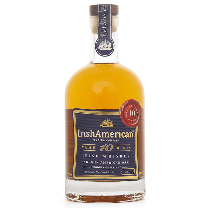 IrishAmerican 10 Year Old Single Malt Irish Whiskey