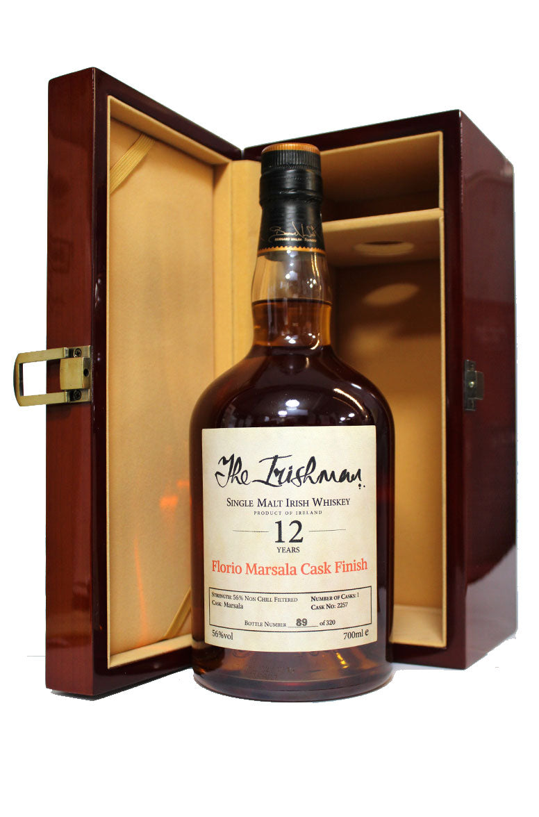 The Irishman 12 Year Old – Florio Marsala Cask Finish Single Malt Irish Whiskey at CaskCartel.com