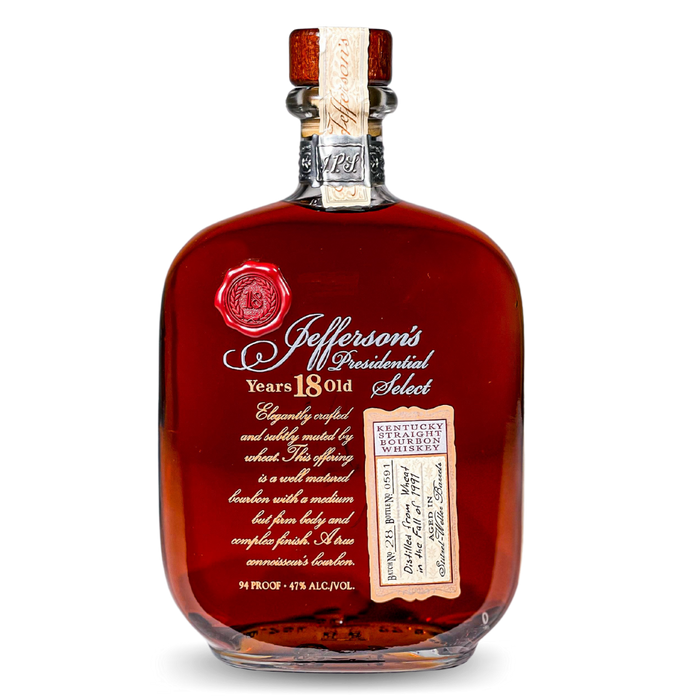 Jefferson's Presidential 18 Year Old | Batch No. 28 | Signed by Chet Zoeller