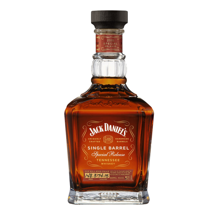 Jack Daniel's Single Barrel 2021 Special Release Coy Hill High Proof Whiskey