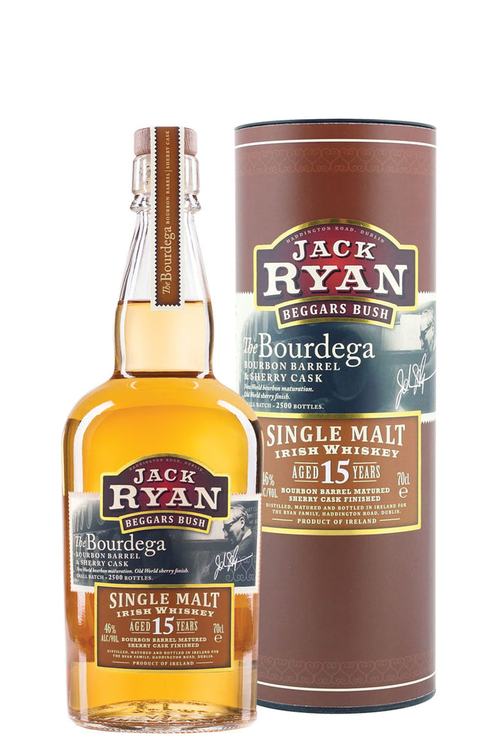 Jack Ryan Beggars Bush The Bourdega 15 Year Old Single Malt Irish Whiskey