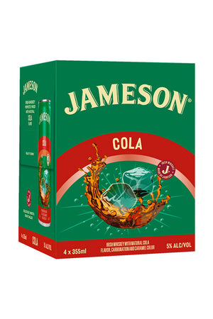 Jameson Cola Cocktail | 4x355ML at CaskCartel.com