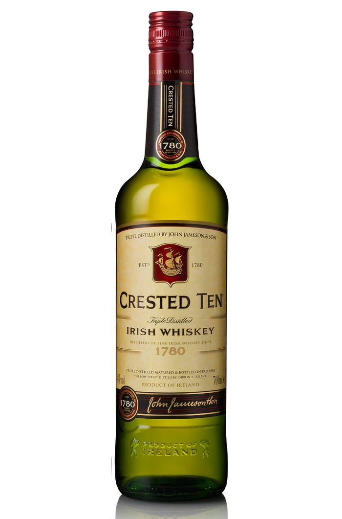 Jameson Crested Ten Old Label Blended Irish Whiskey