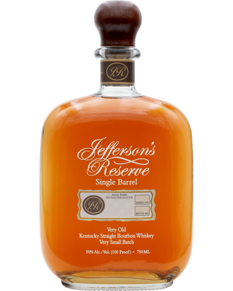 Jefferson's Reserve 100 Proof Single Barrel Select Straight Bourbon Whiskey at CaskCartel.com