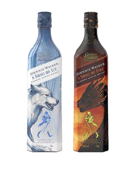 Johnnie Walker A Song of Fire & Ice Bottle Set - CaskCartel.com