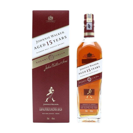 Johnnie Walker 15 Year Sherry Cask Finish Blended Malt Scotch Whiskey at CaskCartel.com
