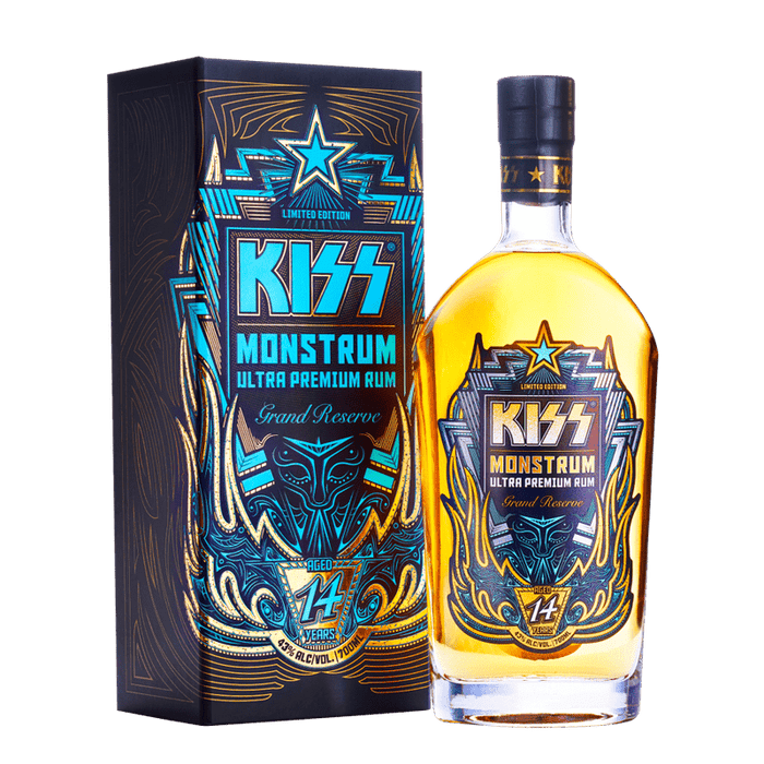 Kiss Limited Edition Monstrum Ultra Premium Grand Reserve 14 Year Old Rum | 700ML