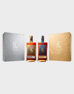 Kavalan 10th Anniversary Gift Set (2) Single Malt Whisky | 1L at CaskCartel.com
