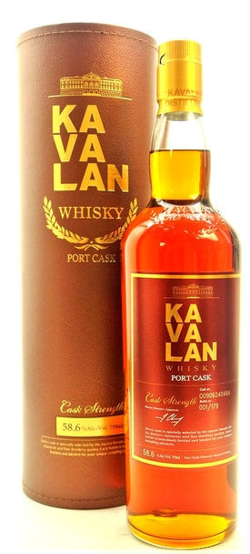 Kavalan Solist Port Cask Cask Strength Single Malt Whisky