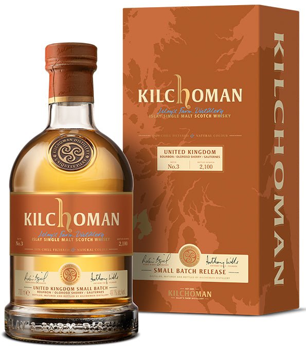 Kilchoman UK Small Batch #3 Whisky | 700ML