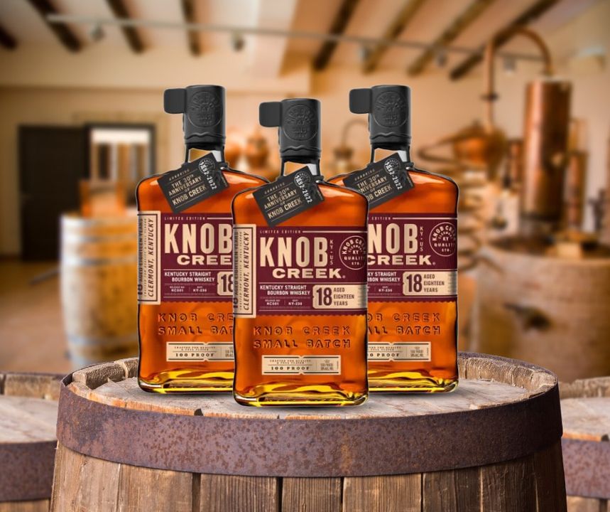 BUY] Knob Creek 18 Year Old Bourbon Whiskey at CaskCartel.com