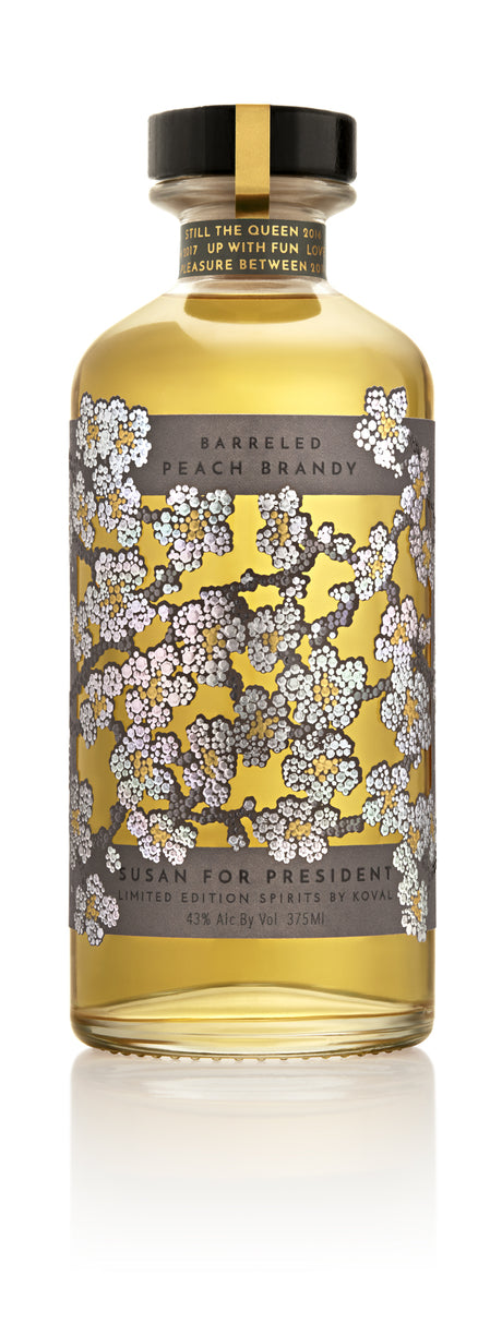 Koval Susan for President Barreled Peach Brandy | 375ML at CaskCartel.com