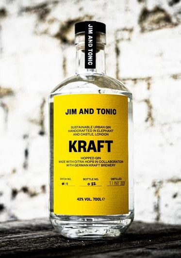 Jim & Tonic 'Kraft' Hopped Grapefruit Gin | 700ML