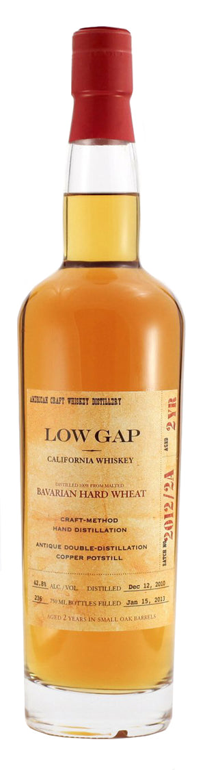 Low Gap 2 Year Wheat Whiskey - CaskCartel.com