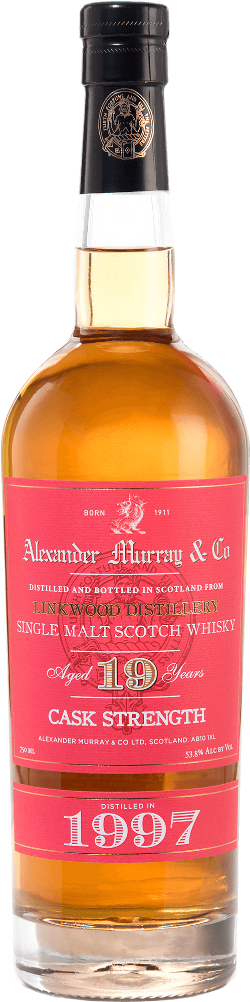 Alexander Murray 1997 Linkwood 19 Year Old Single Malt Scotch Whisky