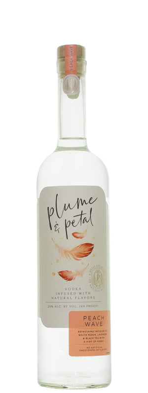 Plume & Petal Peach Wave Vodka at CaskCartel.com