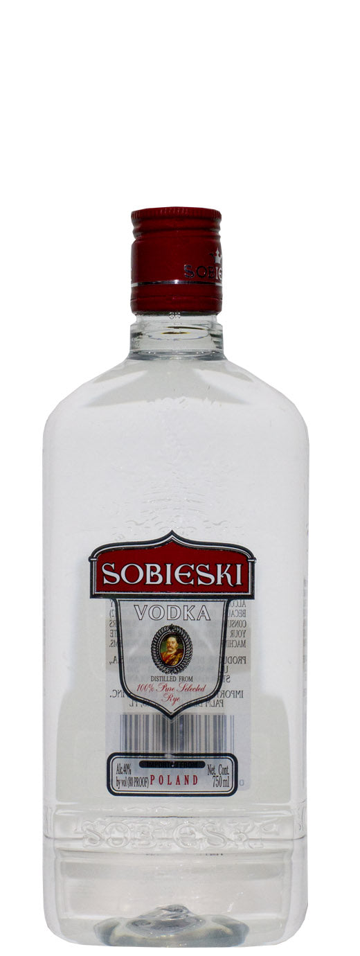 Sobieski Vodka Plastic