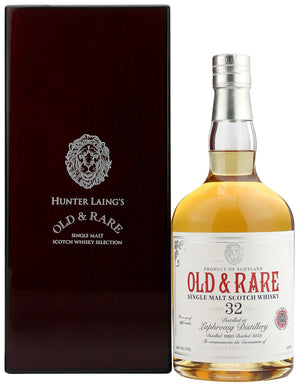 Laphroaig 32 Year Old (D.1990, B.2023) Hunter Laing’s Old & Rare Scotch Whisky | 700ML at CaskCartel.com