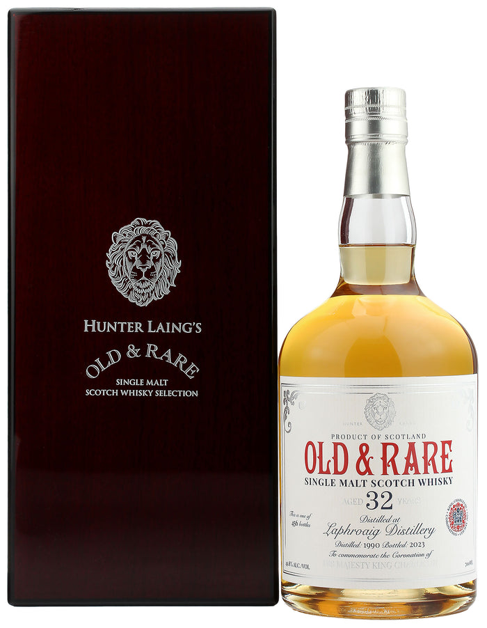 Laphroaig 32 Year Old (D.1990, B.2023) Hunter Laing’s Old & Rare Scotch Whisky | 700ML