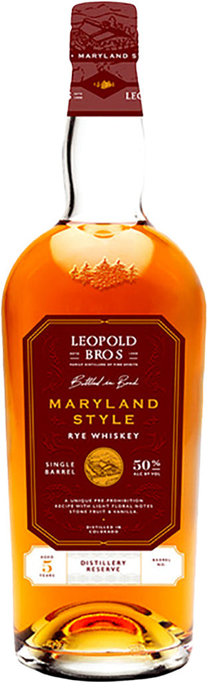 Leopold Bros Bottled in Bond Maryland Style Rye Whiskey at CaskCartel.com