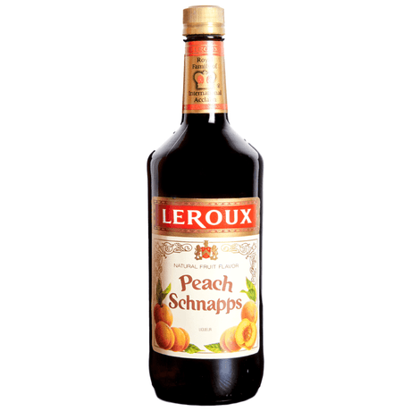 Leroux Peach Schnapps Liqueur 1L - CaskCartel.com