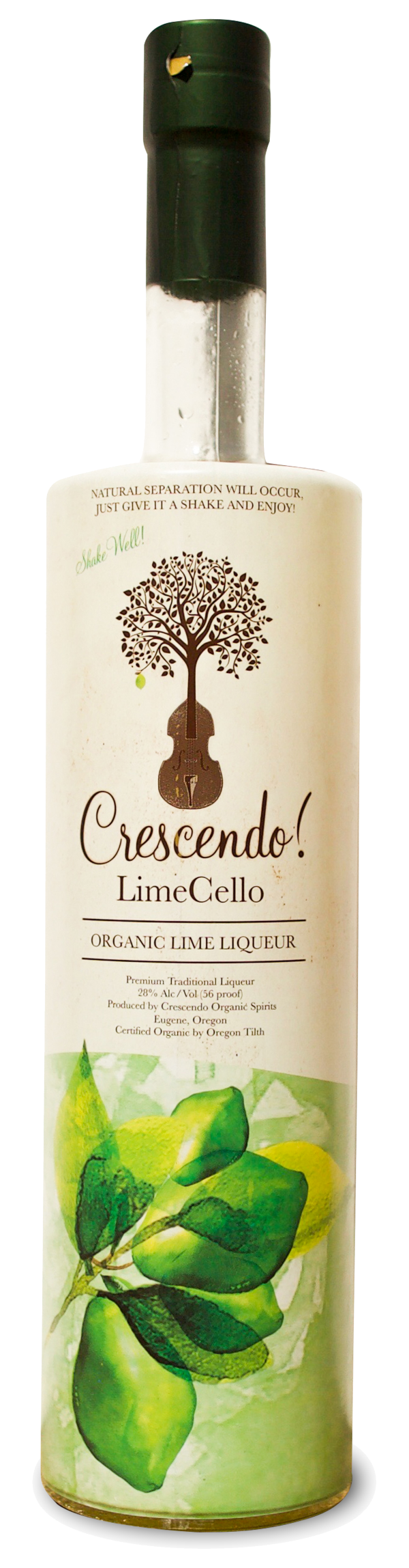 Crescendo LimeCello Organic Lime Liqueur