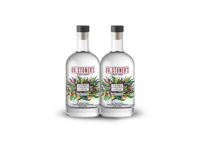 [BUY] Dr. Stoner's Hierba Loca Tequila (2) Bottle Bundle at CaskCartel.com -1