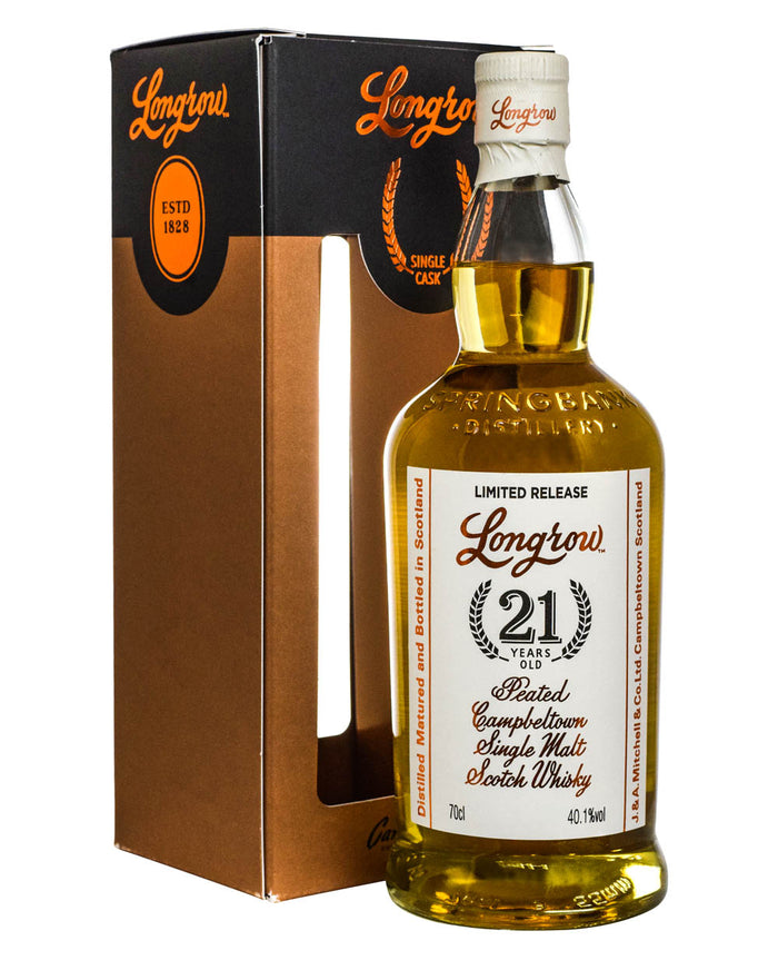 Longrow Campbeltown Single Cask 2022 Edition 21 Year Old Whisky | 700ML